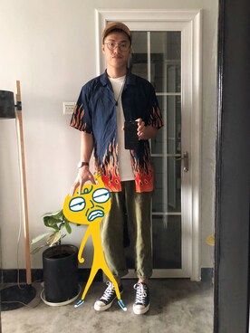 黃虧虧さんのコーディネート