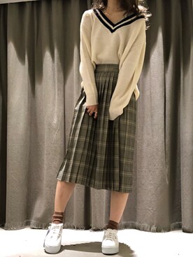 mei☺︎さん（レディース・167cm）の秋コーディネート