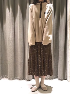 「WILD THINGS（ワイルドシングス）のアイテム（その他トップス）」を使った、mei☺︎さん（レディース・167cm）の秋コーディネート