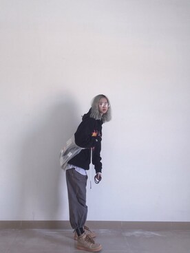 「天台」｜一隻廢仔さん（レディース・168cm）の秋コーディネート