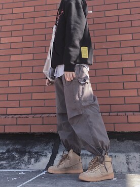 「天台」｜一隻廢仔さん（レディース・168cm）の秋コーディネート