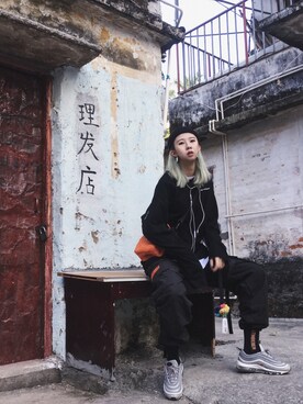「TAKASHIKONDO cilandsia（タカシコンドウ チランドシア）のアイテム」を使った、一隻廢仔さん（レディース・168cm）の冬コーディネート
