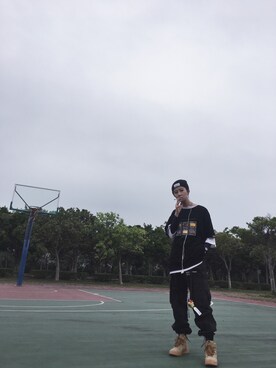 「TAKASHIKONDO cilandsia（タカシコンドウ チランドシア）のアイテム」を使った、一隻廢仔さん（レディース・168cm）の冬コーディネート