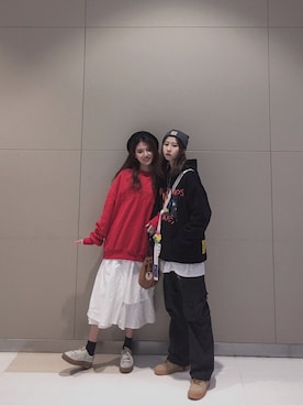 「TAKASHIKONDO cilandsia（タカシコンドウ チランドシア）のアイテム」を使った、一隻廢仔さん（レディース・168cm）の冬コーディネート