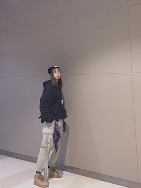 「TAKASHIKONDO cilandsia（タカシコンドウ チランドシア）のアイテム」を使った、一隻廢仔さん（レディース・168cm）の冬コーディネート