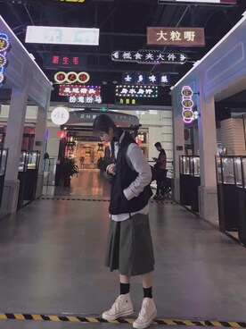 一隻廢仔さんのコーディネート