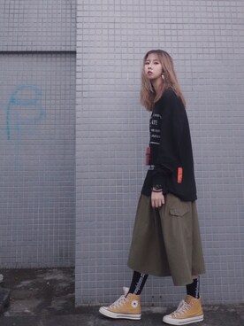 一隻廢仔さんのコーディネート