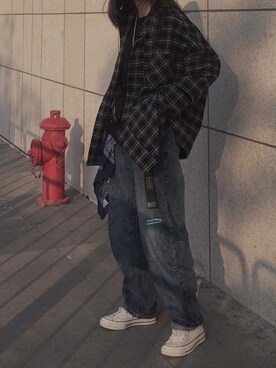 一隻廢仔さんのコーディネート