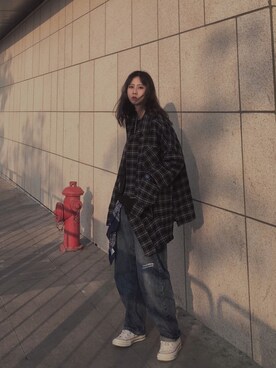 一隻廢仔さんのコーディネート