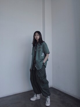 一隻廢仔さんのコーディネート