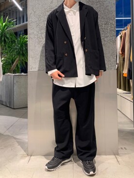 ㋙㋓さん（メンズ・182cm）の秋コーディネート