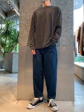 ㋙㋓さん（メンズ・182cm）の秋コーディネート