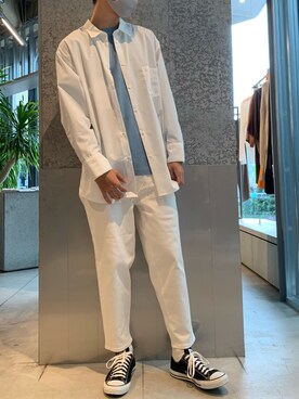 「ラブアンドピース2020」｜㋙㋓さん（メンズ・182cm）の秋コーディネート