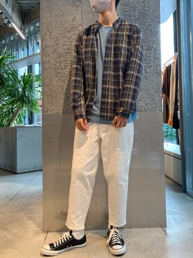 ㋙㋓さん（メンズ・182cm）の秋コーディネート