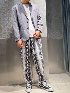 ㋙㋓さん（メンズ・182cm）の秋コーディネート