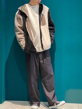 ㋙㋓さん（メンズ・182cm）の秋コーディネート