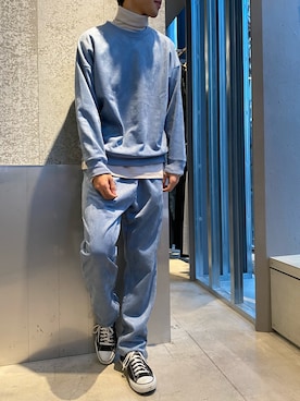 ㋙㋓さん（メンズ・182cm）の冬コーディネート