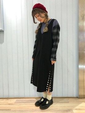 Graniph デザイン ティーシャツ ストア グラニフ の スリーブレスvネックワンピース フェージズオブザムーン ワンピース Wear