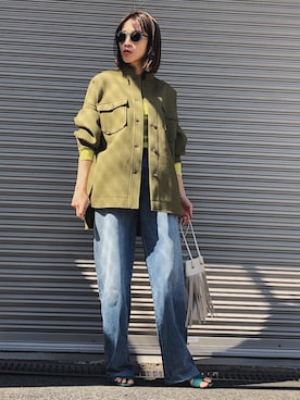 ma7aaさん（レディース・158cm）の春コーディネート