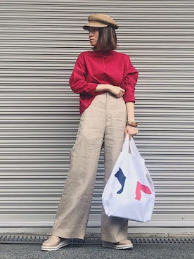 ma7aaさん（レディース・158cm）の春コーディネート