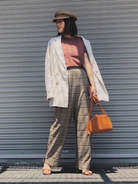 ma7aaさん（レディース・158cm）の春コーディネート