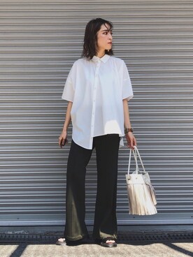 「Bijou R.I （ビジューアールアイ）のアイテム」を使った、ma7aaさん（レディース・158cm）の夏コーディネート