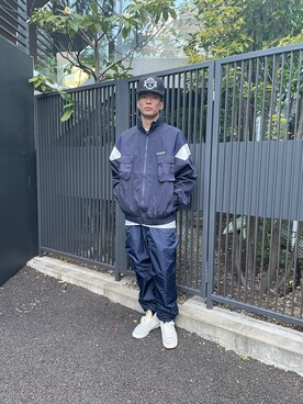 「SILAS（サイラス）のアイテム（ジャケット/アウター）」を使った、ケントさん（メンズ・178cm）の冬コーディネート