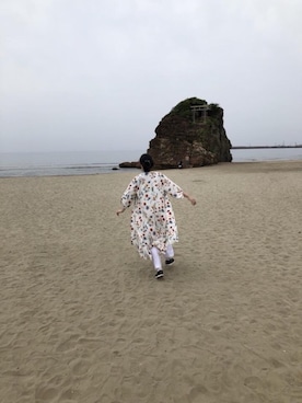 「OZOC（オゾック）のアイテム（ジャケット/アウター）」を使った、ayakaさん（レディース・165cm）の春コーディネート