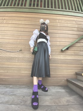 「H&M（エイチ・アンド・エム）のアイテム（サングラス）」を使った、なみさん（レディース・162cm）の春コーディネート