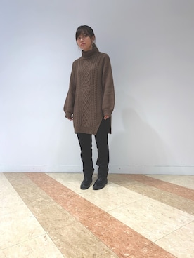 KONOMIさん(レディース・158cm)の冬コーディネート