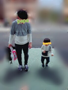 haruさん（キッズ・100cm）の秋コーディネート