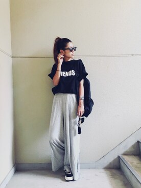 てらまゆさん（レディース・160cm）の夏コーディネート