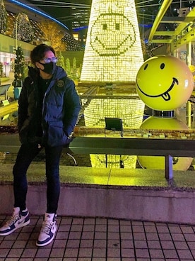 「ANDERSSON BELL（アンダースンベル）のアイテム（トップス）」を使った、8manさん（メンズ・169cm）の冬コーディネート