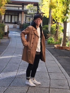 saiさん（メンズ・166cm）の冬コーディネート