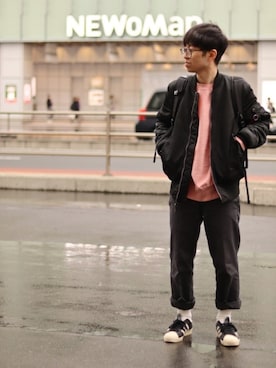 saiさん(メンズ・166cm)の冬コーディネート