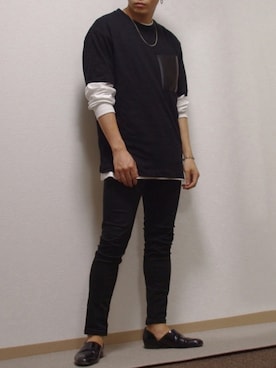 「COOLなこのコが仲間入り」｜「アイテム（スリッポン）」を使った、Rikuto©️1999さん（メンズ・165cm）の夏コーディネート