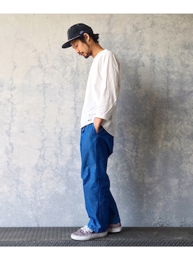 モリシタ ヨシノリさん（メンズ・173cm）の夏コーディネート