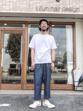 モリシタ ヨシノリさん(メンズ・173cm)の夏コーディネート