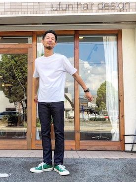 モリシタ ヨシノリさん(メンズ・173cm)の秋コーディネート