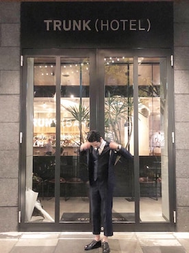 「BARNEYS NEWYORK」｜モリシタ ヨシノリさん（メンズ・173cm）の秋コーディネート