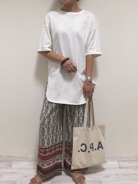 nachicoさん（レディース・165cm）の夏コーディネート