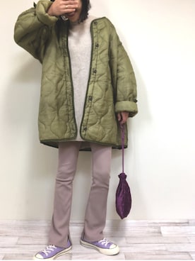 nachicoさん（レディース・164cm）の春コーディネート