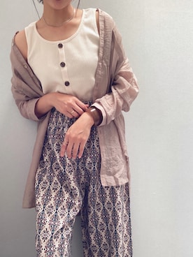 nachicoさん（レディース・164cm）の夏コーディネート