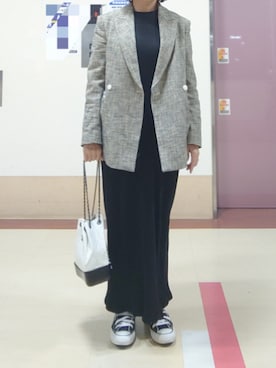 「アイテム（ワンピース/ドレス）」を使った、kyonさん（レディース・158cm・40代）の春コーディネート
