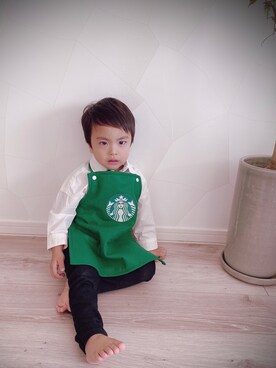 みーしゅーさん（キッズ・90cm）の秋コーディネート