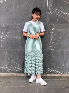 YOKOROさん（レディース・156cm）の夏コーディネート