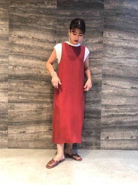 YOKOROさん（レディース・156cm）の夏コーディネート