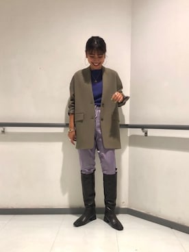 YOKOROさん（レディース・156cm）の秋コーディネート