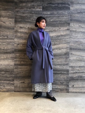 YOKOROさん（レディース・156cm）の冬コーディネート