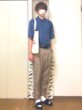 田中さん(メンズ・178cm)の夏コーディネート